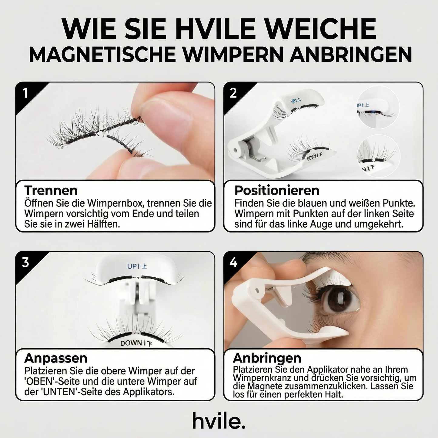 MAGNETISCHE WIMPERN